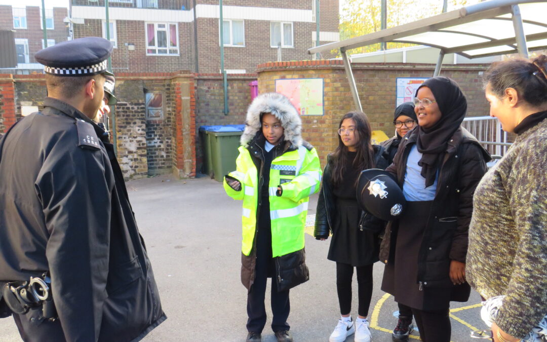 Christmas Tree competition winner – Police visit