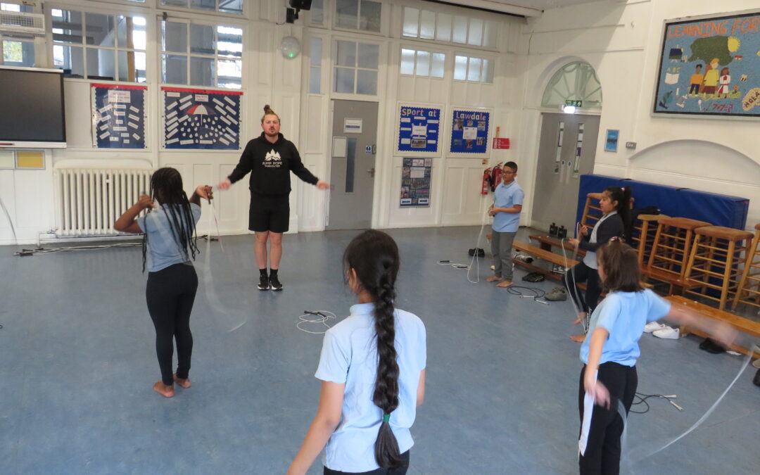 Year 6 Skipping workshop
