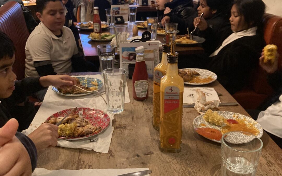 100% Attenders Nando’s treat